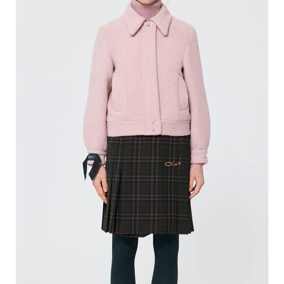 NEW TARA JARMON beatrice jacket in pink
